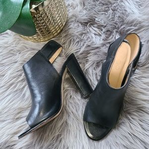 Aldo Slingback Peep Toe Heels